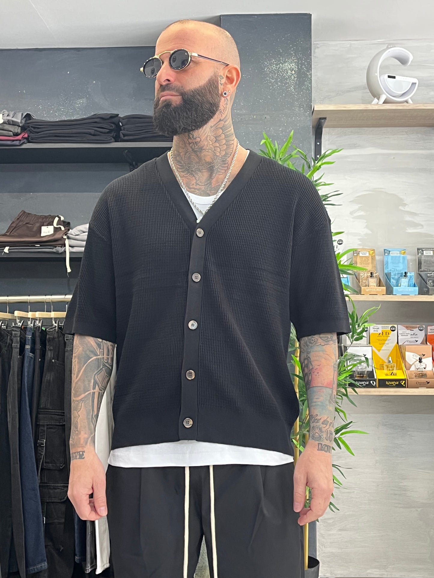 Cardigan Nero