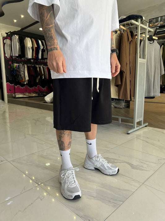 Pantaloncino di tuta nero