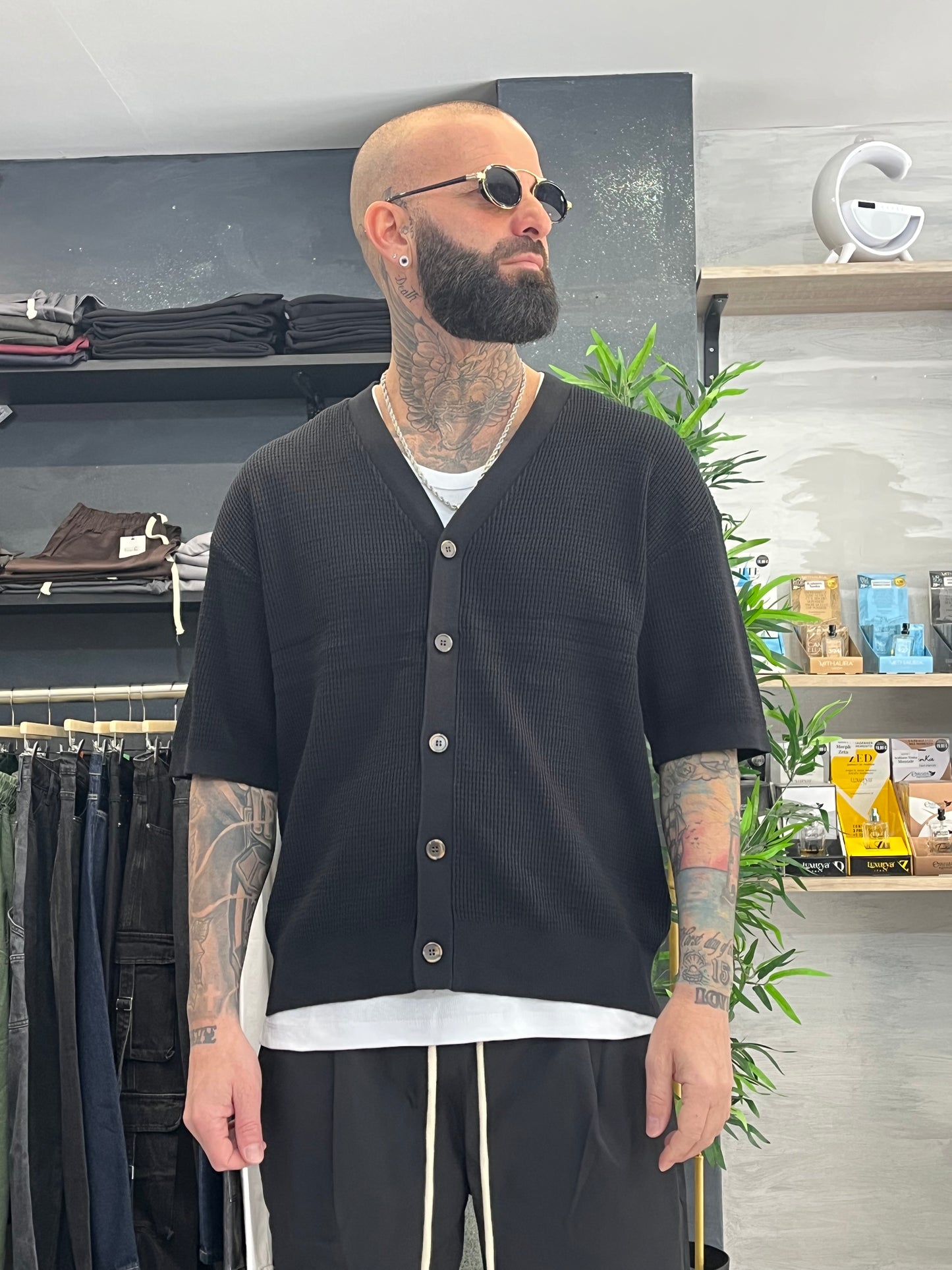 Cardigan Nero