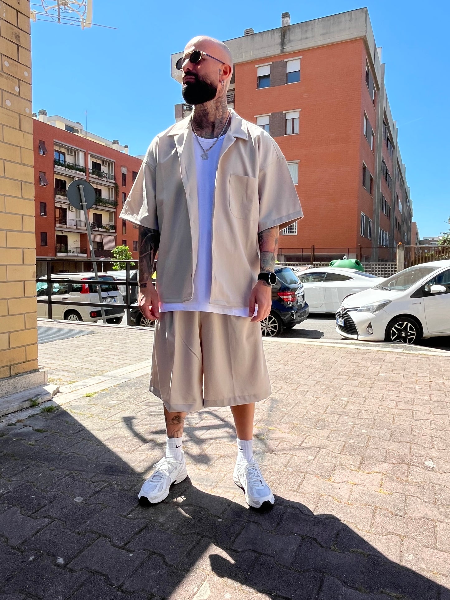 Completo beige