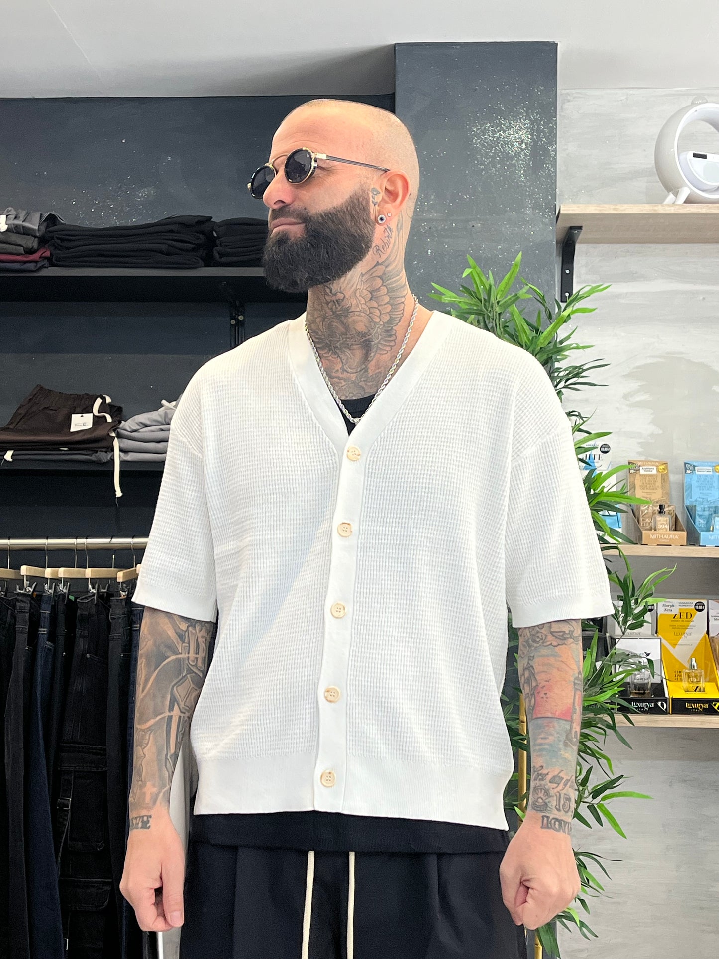 Cardigan Bianco