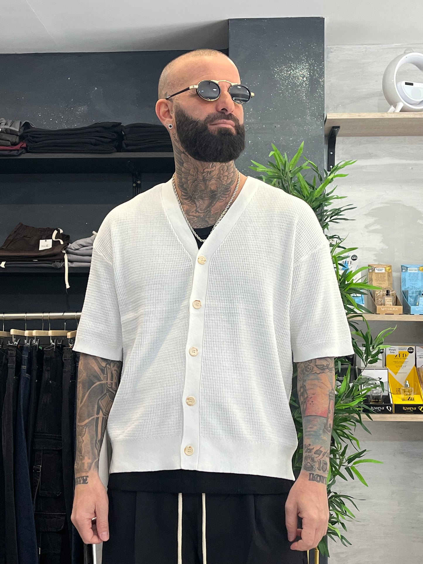 Cardigan Bianco
