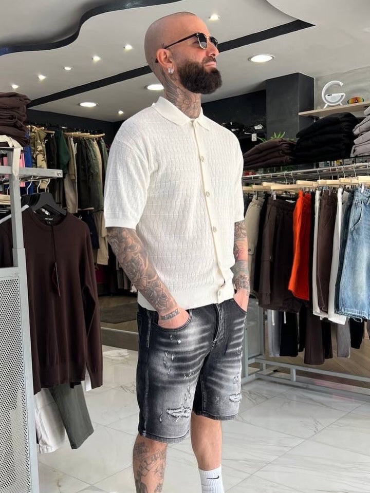Jeans slim sfumato